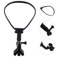 thumbnail image 2 of Shisuyan Microphone Neck Mount: Adjustable Neck Hanging Microphone Holder - Hands-Free Mic Rack For Singing Hosting Outdoor Live Streaming, 2 of 8