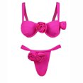 thumbnail image 2 of Maillots de Bain Bikini pour Femmes 2024 Mode Féminine Assortie Maillot de Bain Imprimé Multicolore Maillot de Bain Ajusté Maillot de Bain Fendu Ensemble Maillot de Bain Femmes, 2 of 6