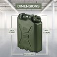 thumbnail image 3 of Scepter BPA Durable 5 Gallon 20 Liter Portable Water Storage Container, 3 of 9