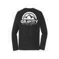 thumbnail image 2 of Gravity Outdoor Co. Long-Sleeve Shirt - Black - White Logo - S, 2 of 2