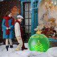 thumbnail image 1 of TopLLC 60CM Outdoor Christmas Inflatable Decorated Ball Giant Christmas Inflatable Ball Christmas Tree Decorations With Lamp on Clearance, 1 of 6