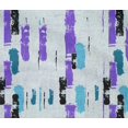 thumbnail image 5 of oneOone Cotton Flex Grayish Blue Fabric Abstract Stroke With Texture Craft Projects Decor Fabric Printed By The Yard 40 Inch Wide, 5 of 5