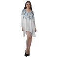 thumbnail image 2 of Moomaya Robe de Cocktail Imprimée à Manches Longues Tenues de Noël Robe Courte pour les Fêtes, 2 of 4