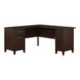 thumbnail image 1 of Bush Furniture Somerset L Shaped Desk with Storage, 60W, Mocha Cherry, 1 of 9