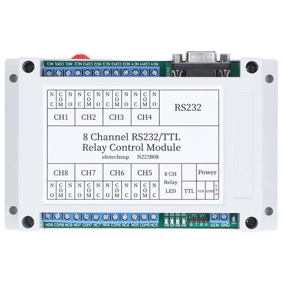 Serial Port Remote Control Switch, Multifunctional Relay Module Less Interference For Automation For Smart Home