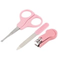 thumbnail image 3 of Baby Nail Cutter,  Durable 3Pcs/Set Fingernail Clipper  For Baby Nail Care For Regular Manicure, 3 of 8