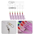 thumbnail image 5 of 6 Pcs Sea/Freshwater Fishing Sabiki Rigs String Hook Flash Luminous String Hook, 5 of 5