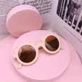 thumbnail image 3 of FOCUSNORM Lunettes de Soleil pour Enfants, Lunettes de Soleil à Monture Ronde pour Garçons et Filles, 3 of 5