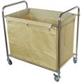 thumbnail image 1 of INTBUYING Rolling Laundry Sorter Cart Trolley Stainless Steel Frame Removable Bag, 1 of 7