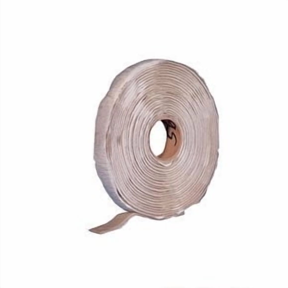 Heng s Industries Ruban de Réparation de Toit 5831 à Utiliser pour Sceller et Coller Autour des Fenêtres/portes/évents; pour Utilisation sur Toitures en Caoutchouc/métal/bois/béton/verre/plastique; Ruban Butyle Non Découpable; Blanc
