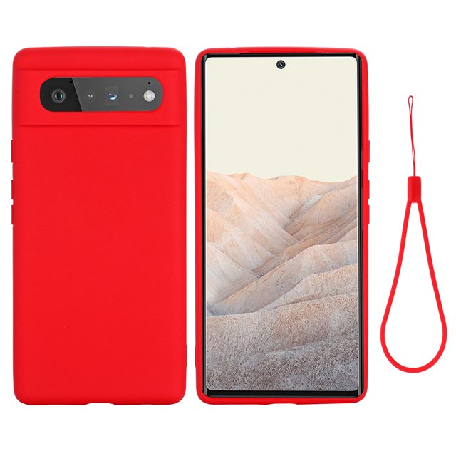 MasteelfCA Phone Cover Anti-fall Phone Protective Case with Lanyard Compatible for Pixel 6