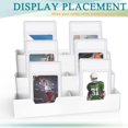 thumbnail image 4 of Étui Protecteur pour Cartes à Collectionner en Acrylique Transparent, Porte-Cartes de Baseball avec Position d'Étiquette, Pochettes Rigides, Petite Boîte de Rangement Robuste pour Collectionneur Standard, Sport, Qualité de Jeu (2 Pcs), 4 of 7