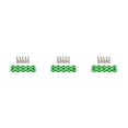 thumbnail image 2 of Baohd Sturdy And Durable Car Screw Bonnet Gaskets Made With Materials Easy To Install Car Modification Gasket Screws Green screw 3Set, 2 of 6