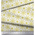 thumbnail image 2 of Soimoi Cotton Duck Fabric Flower Artistic Print Sewing Fabric Yard 42 Inch Wide, 2 of 3