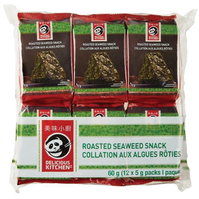 Delicious Kitchen Roasted Seaweed Snacks