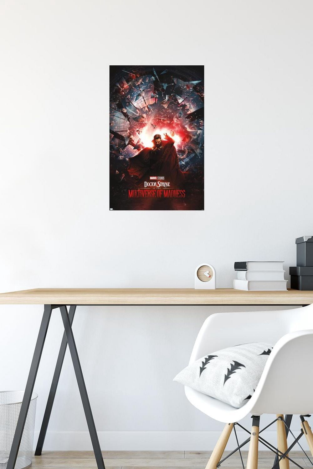 Marvel Doctor Strange the Multiverse of Madness - Official One Sheet Wall Poster, 22.375" x 34" Framed