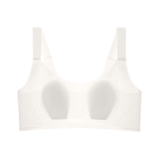 Product Category Bra 2 Title Thin Seamless Rabbit Ear Bra With Breathable Fabric Push Up Soft Support Minimizing For Large Summer Underwear