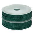thumbnail image 1 of Unique Bargains 2 Pack Twisted Nylon Twine Thread Beading Cord 3mm 7M/23 Feet Extra Strong Braided Nylon String, Dark Green, 1 of 6