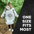 thumbnail image 3 of Coleman Oversize Sherpa Wearable Blanket Hoodie, 3 of 3