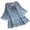 Blue, variant on Fgnfyis Linen Lace Trim V Neck Loose Fit Women's Top Elegant Casual Blouse for Everyday Wear T Shirts for Women Blue XXXXL