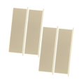 thumbnail image 2 of simhoa 4 Pieces Dryer Air Exhaust Vent Cover Panel Dustproof Dryer Vent Cover Flaps Beige, 2 of 8