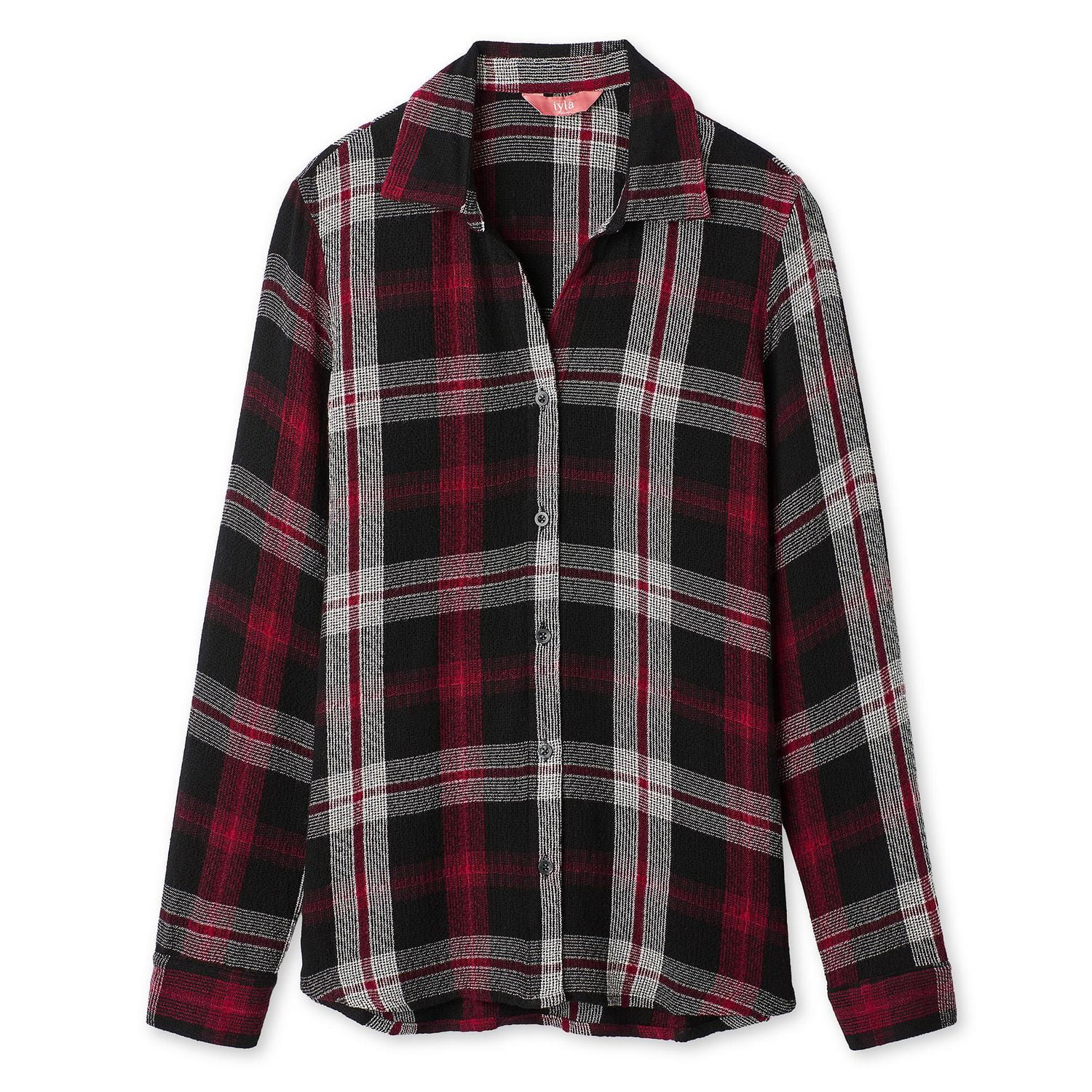 Iyla Women's Plaid Button-Up Shirt