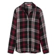thumbnail image 1 of Iyla Women's Plaid Button-Up Shirt, 1 of 6