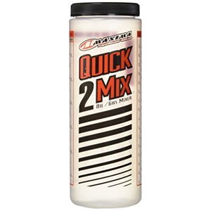 Maxima Racing Oils 10920 Quick-2-Mix Oil/Gas Ratio Mixing Bottle - 20 oz. Capacity