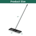 thumbnail image 3 of Costway Lawn Leveling Rake 30" x 10" Heavy Duty Level Lawn Tool for Garden Backyard/Lawn Black, 3 of 10