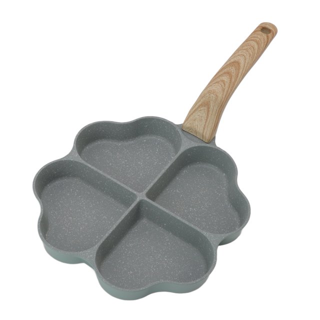 Nonstick Egg Frying Pan, Uniform Heating For Oil Free Cooking, Multifunctional Skillet, Easy To Clean, Wear With Aluminum Alloy And Phenolic Plastic