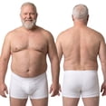 thumbnail image 3 of Caleçons Boxeurs pour Hommes en Coton Lavables et Réutilisables pour Incontinence avec Protection avant Absorbante, 3 of 13