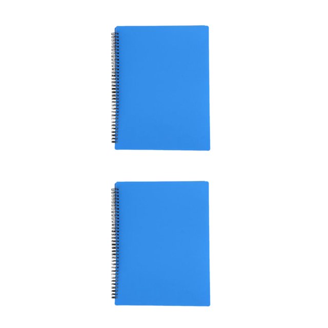 mmirethe A4 Music Folder Elegant Secures Musical Notes Lightweight And Portable blue 2Set