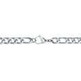 thumbnail image 3 of Collier Chaîne Figaro pour Homme 20 Pouces en Acier Inoxydable - 8 mm, 3 of 4