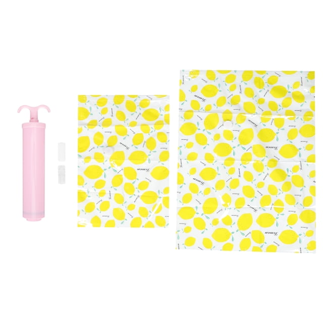 1 Ensemble de Pochettes de Rangement sous Vide Sacs de Rangement sous Vide pour la Maison avec Pompe Manuelle
