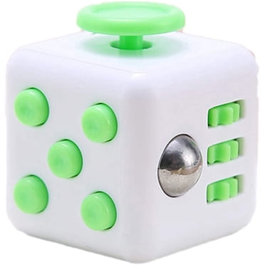 BAMAIA Cube Anti-Stress à 6 Faces Fidget Cube Fidget Cube Soulage le Stress et l'Anxiété Cube pour Enfants et Adultes Cube à Fermeture Éclair, Dé, Jouet de Décompression pour TDA, TDAH, Autisme(07)Turquoise