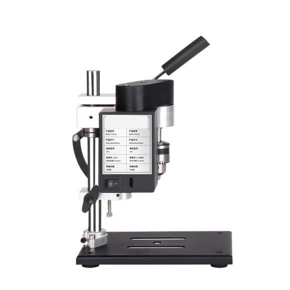 Mini Drill Press Small DC Speed Regulating Electric Drill Drilling Machine Desktop Bench Drill Precision Electric Drill Stand ,High Strength Body