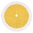 thumbnail image 2 of Boovnll Christmas Tree Collars 36 Inch Sequin Tree Skirt Glitter Xmas Tree Ring Double-Layer Velvet Tree Skirt Collar Tree Base Cover For Christmas Halloween Party, 2 of 6