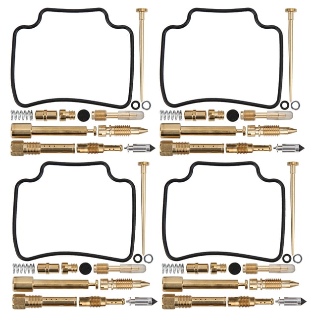Carburetor Overhaul,4 Sets Carburetor Rebuild Carburetor Seals Carburetor Rebuild Kit Best in its Class