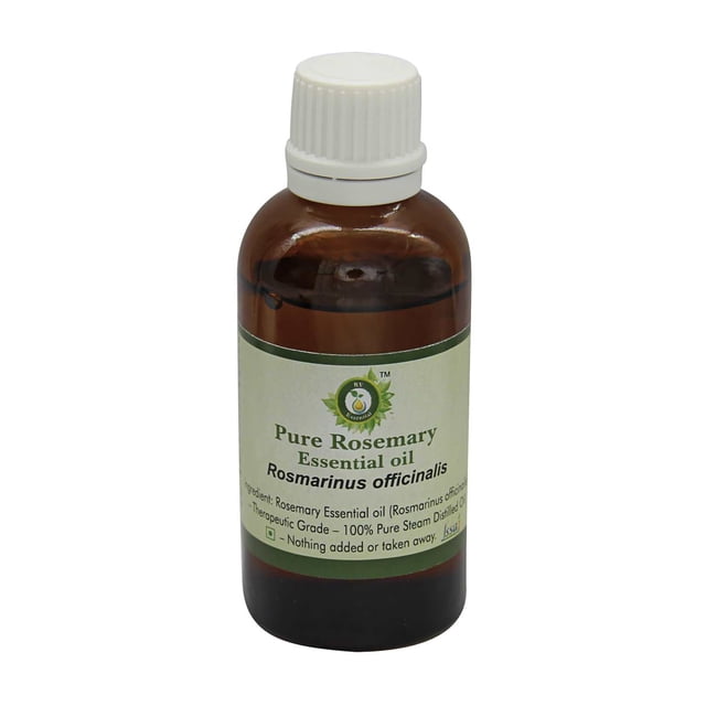 Rosemary Essential Oil Rosmarinus Officinalis Rosemary Oil For Hair Growth For Body Hair Oil Pure Natural Steam Distilled Therapeutic Grade 30ml 1.01oz By R V Essential