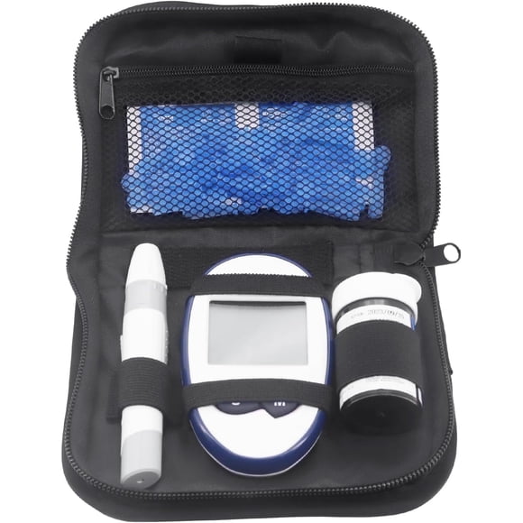 Diabetes Travel Case , Diabetic Organizer Carrying Case Kit, Glucose Monitor Case, Blood Glucose Metre Storage Bag, Diabetic Supplies Carrying Case, Diabetic Bags for Supplies