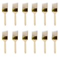 thumbnail image 1 of ACTION-1 Professional Quality Angled Paint Brush, Pack of 12, 1 of 1