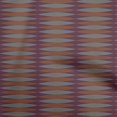 thumbnail image 1 of oneOone Cotton Flex Purple Fabric Geometric Craft Projects Decor Fabric Printed By The Yard 40 Inch Wide, 1 of 4