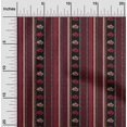 thumbnail image 1 of oneOone Cotton Poplin Fabric Geometric|Stripe & Floral Block Printed Craft Fabric BTY 42 Inch Wide, 1 of 4