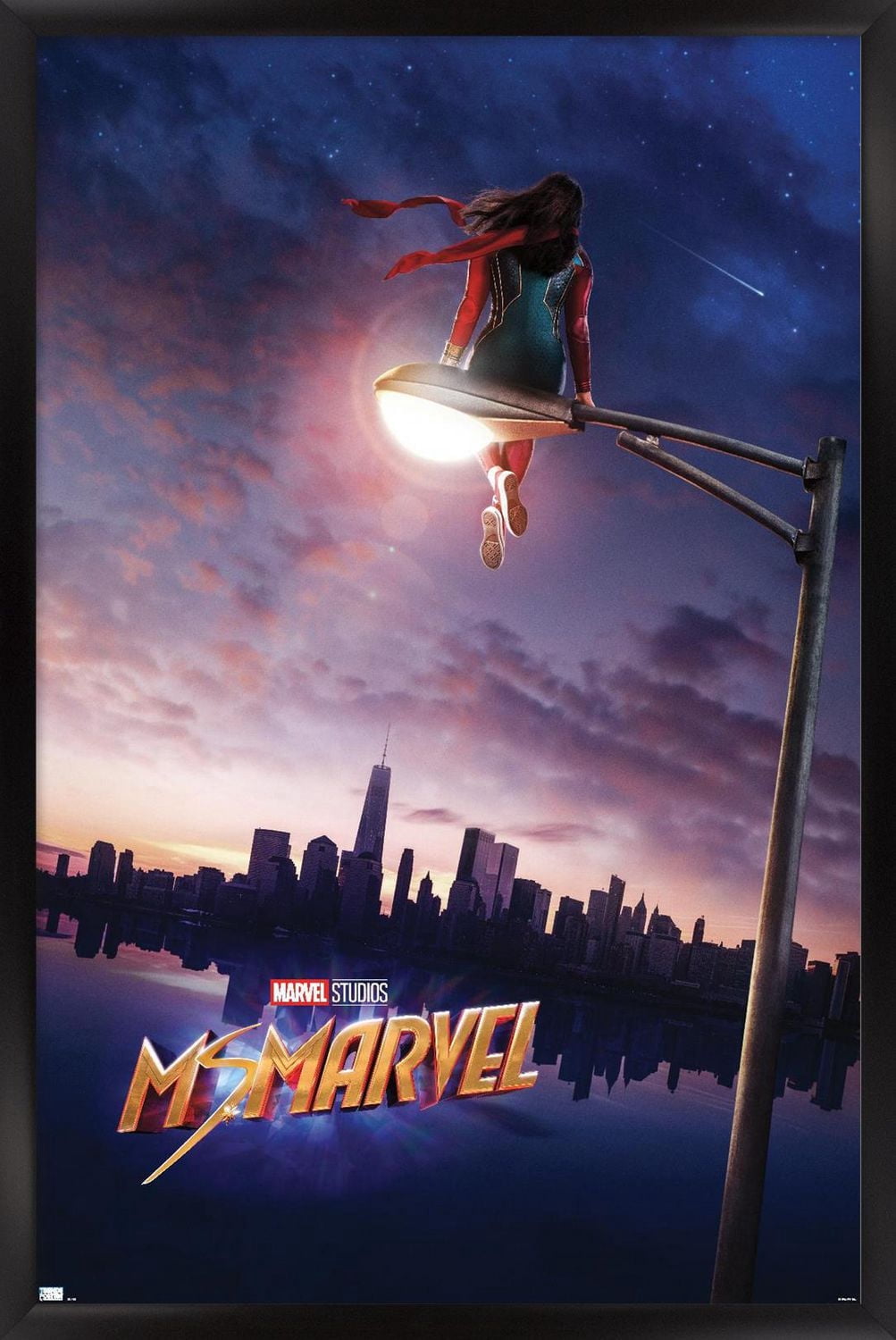 Marvel Ms. Marvel - Teaser One Sheet Wall Poster, 22.375" x 34"