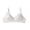 White, variant on Pcksrro full coverage bra for women Wireless Bra no UnderwireWomen's Solid Color Backless Sexy Seamless Push-Up U-Shaped Beautiful Back Underwear Everyday Bras