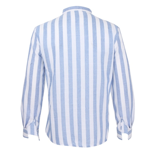 CEHVOM Chemise Décontractée à Rayures pour Hommes