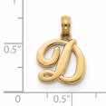 thumbnail image 2 of Pendentif Initial en Or Jaune 14K, 2 of 2