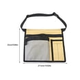 thumbnail image 2 of relayinert Waterproof Tool Apron Pouch For Heavy Duty And Tear Resistant Portable gray+khaki 1Set, 2 of 6
