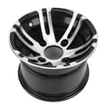 thumbnail image 1 of ATV Wheel Rim Aluminum Alloy ATV Wheel Rim 10 Inches Go Karts Accessory for Diy Atvs Go Karts Off Road Vehicles and Quad Bikes, 1 of 7