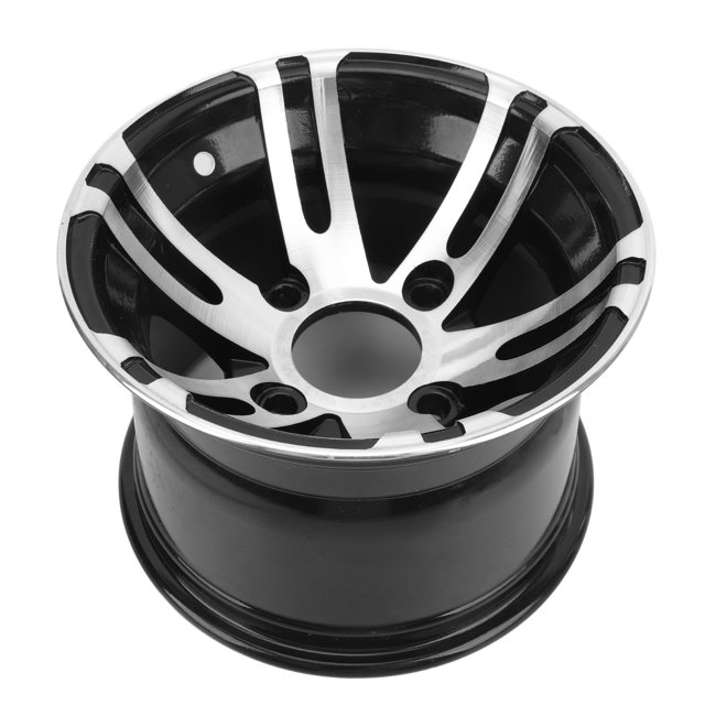 ATV Wheel Rim Aluminum Alloy ATV Wheel Rim 10 Inches Go Karts Accessory for Diy Atvs Go Karts Off Road Vehicles and Quad Bikes